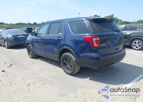 2017 Ford Police Interceptor из США, поврежденный, VIN 1FM5K8AR5HGA79269